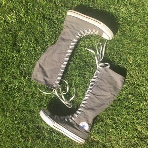 Converse knee high sneakers